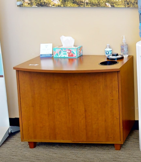 2-Door coffee cabinet