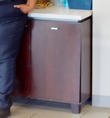 2-door coffee cabinet
