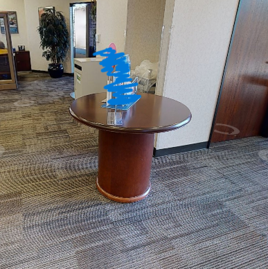 round entrance table