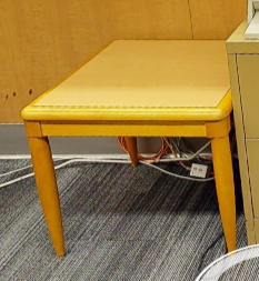 Square side table