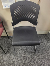 BLACK STACK CHAIRS