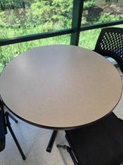 ROUND BREAK ROOM TABLE