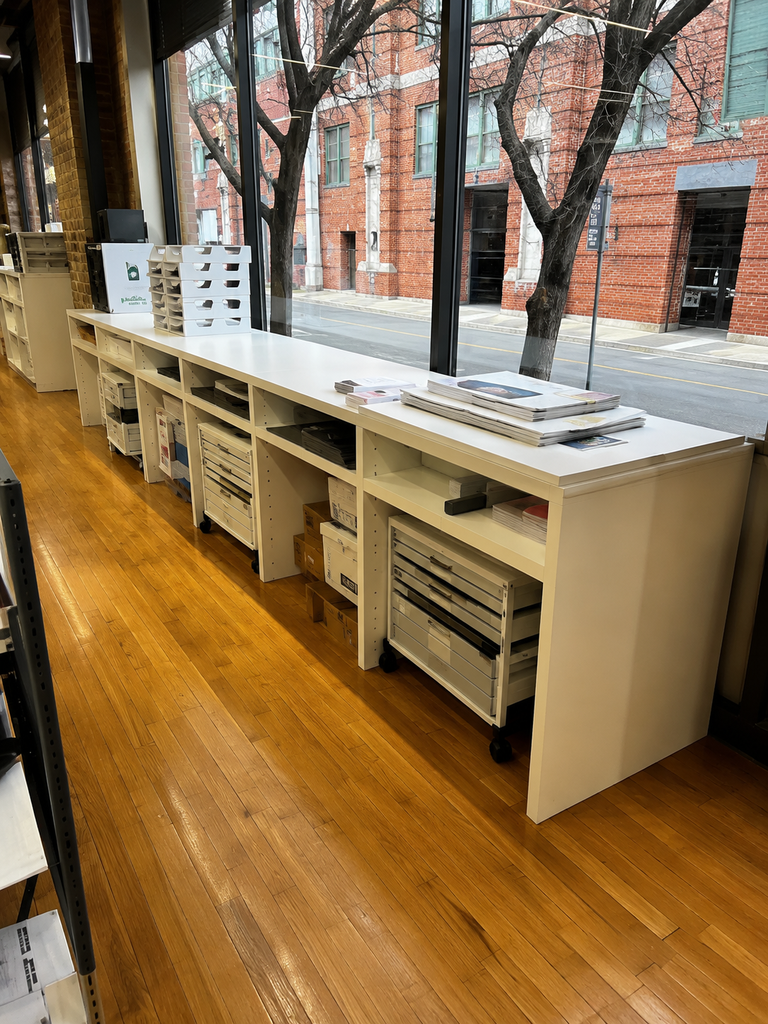 SHROUD AT MILLWORK CARTS