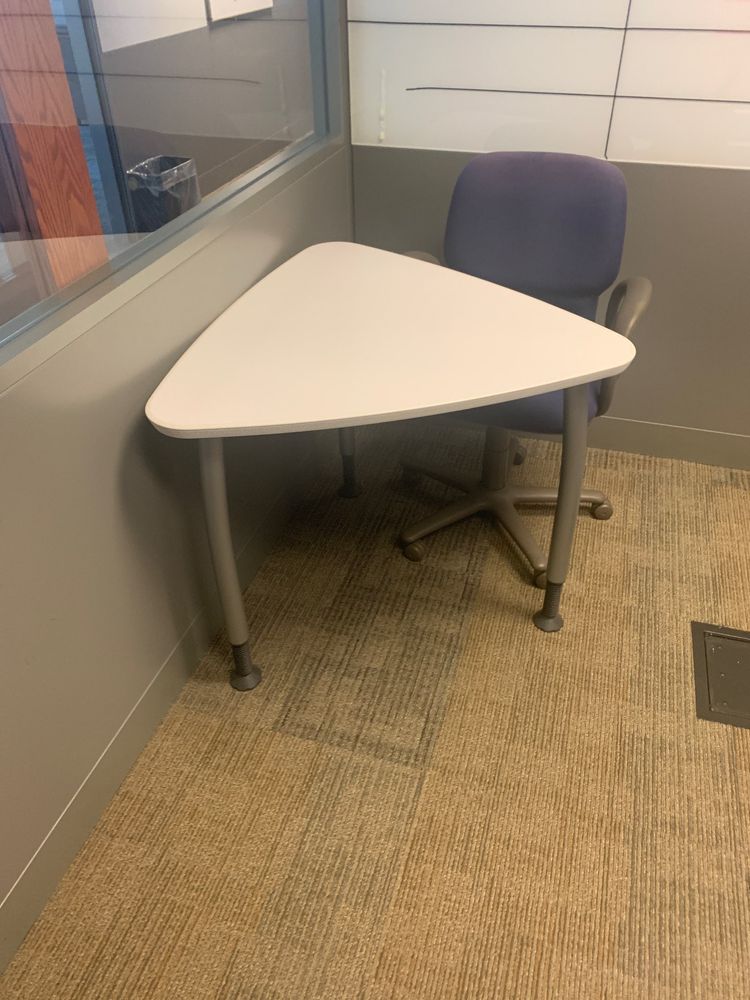 Triangle side table