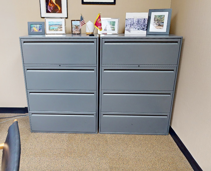 4D lateral filing cabinet