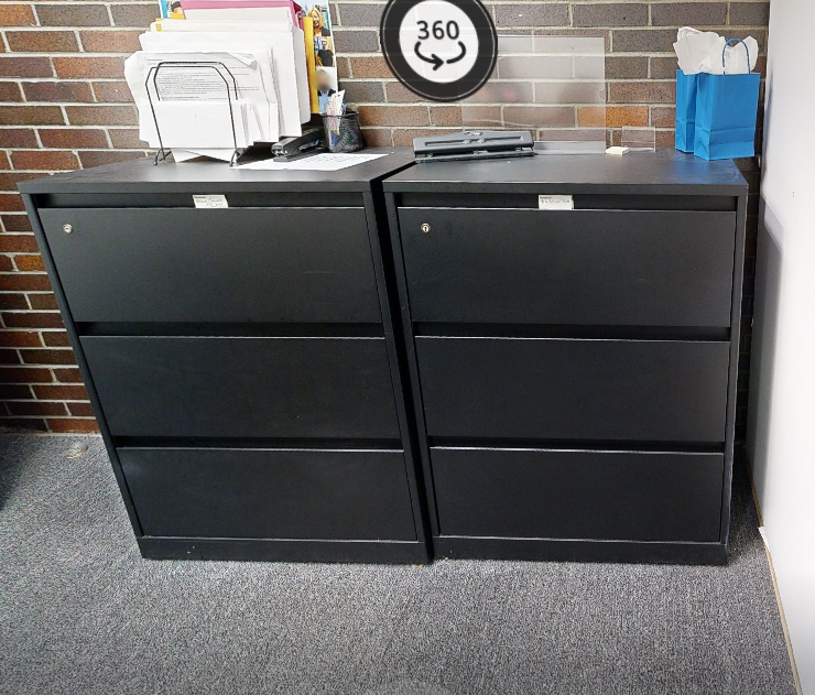 3D lateral filing cabinet