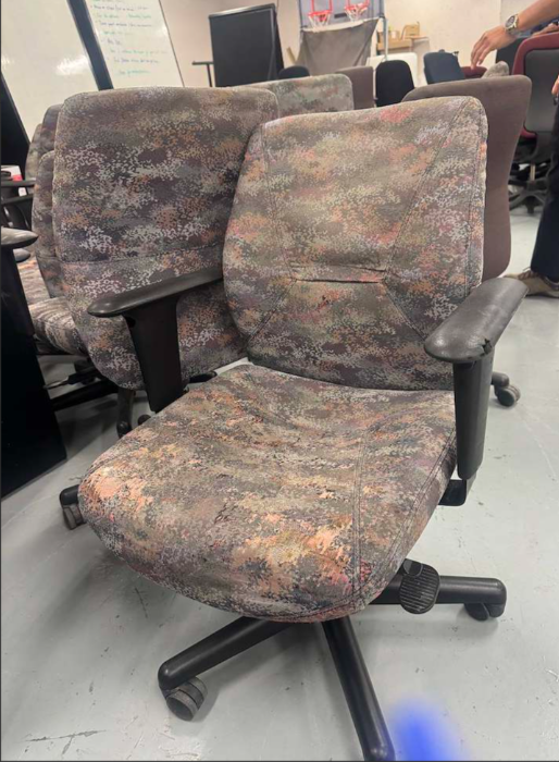 Multicolored Task Chairs