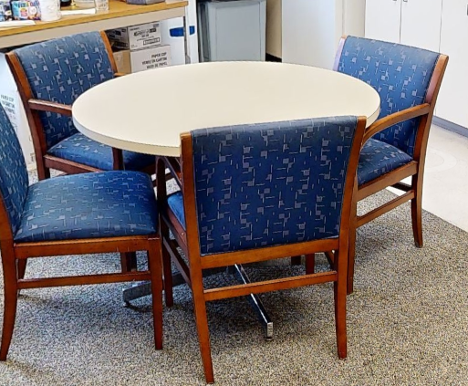 Round meeting table
