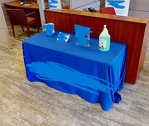 folding table
