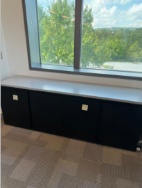 2 DRAWER FILE WITH TOP