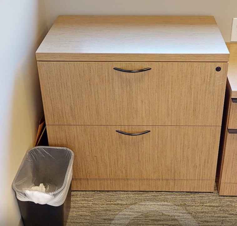 2D lateral filing cabinet