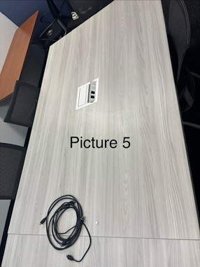 conference table brown