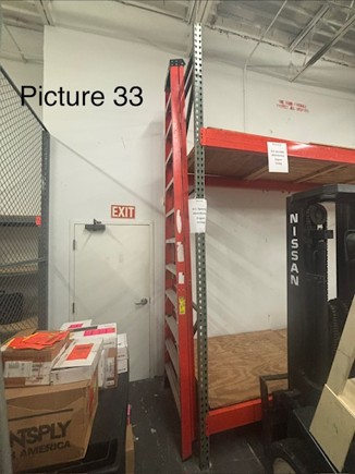 Large warehouse ladder