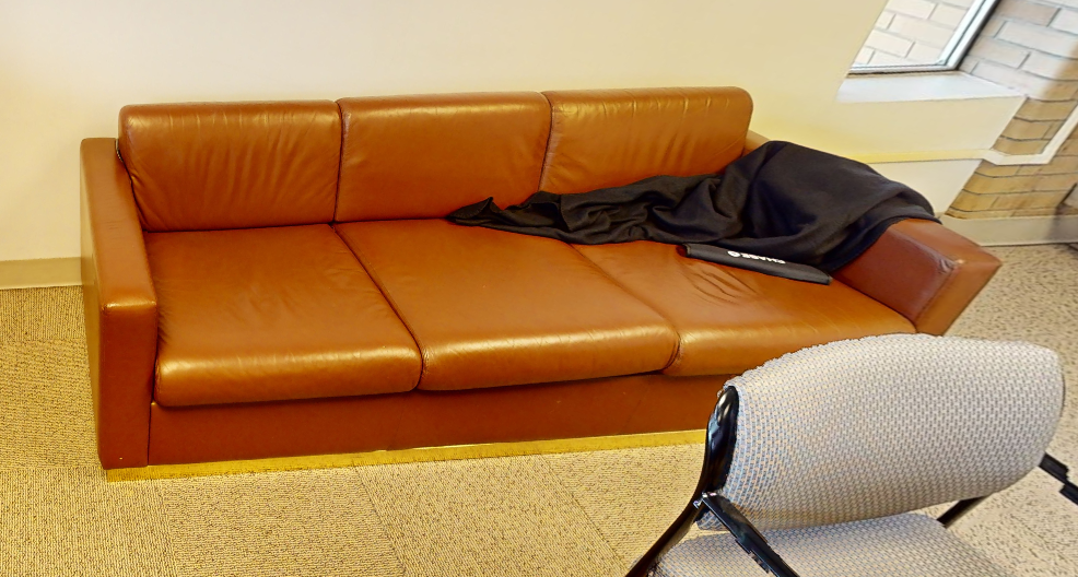 Rust couch