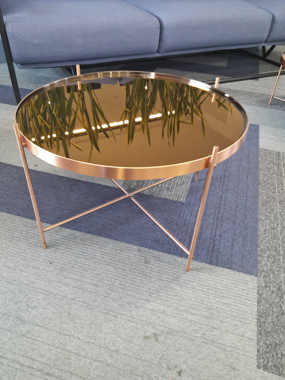 Round coffee table