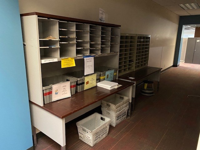 Mailing Rack
