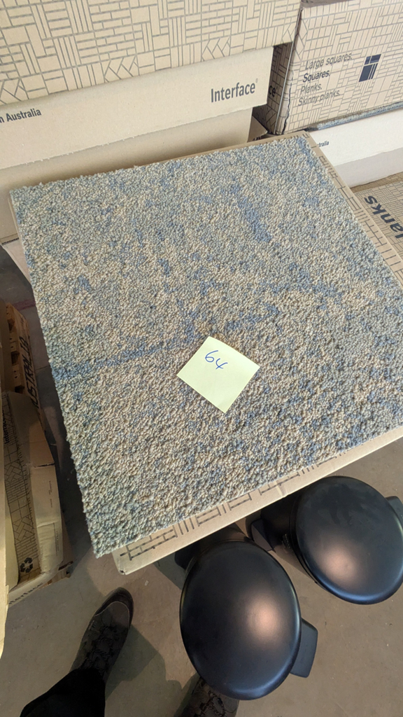 Carpet Tile - flax box of 20
