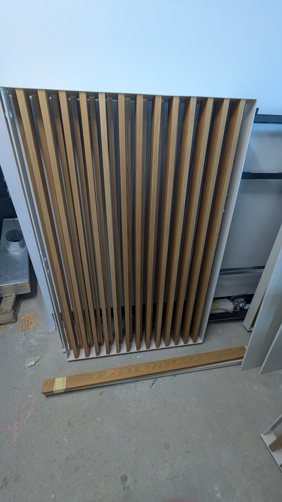 Straight panel