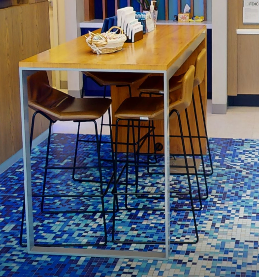 Gold barstools
