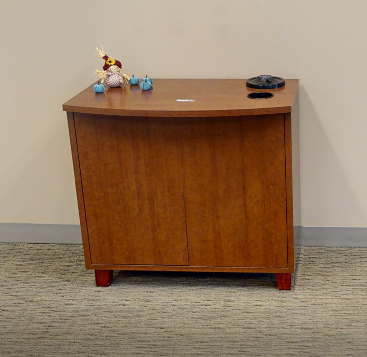 2-Door coffee cabinet