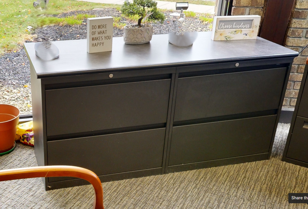 2D lateral filing cabinet