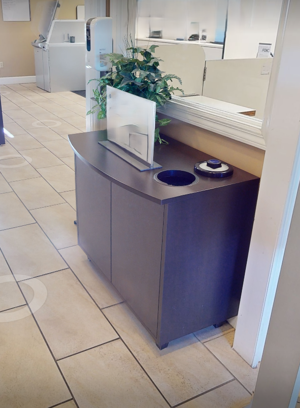 2 door coffee cabinet