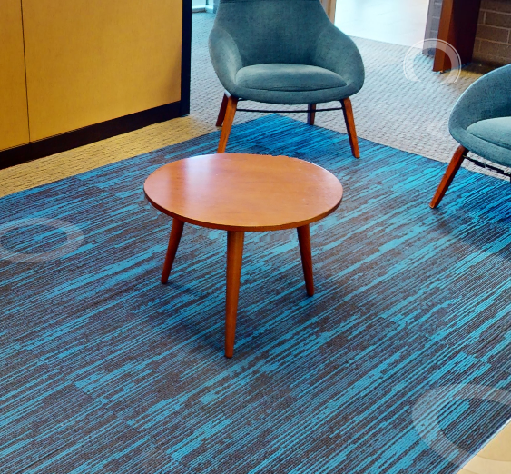 Round coffee table
