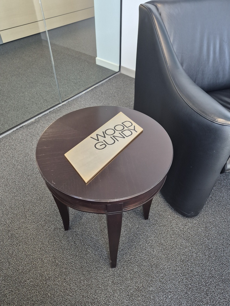 17" Side Table - Wood