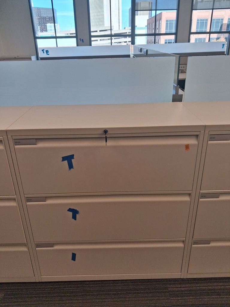 36" 3 Drawer Teknion File