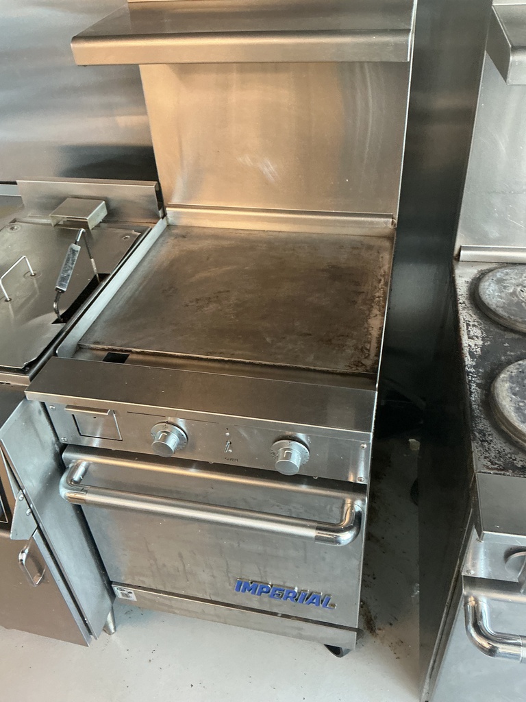 flat top stove with oven — electric