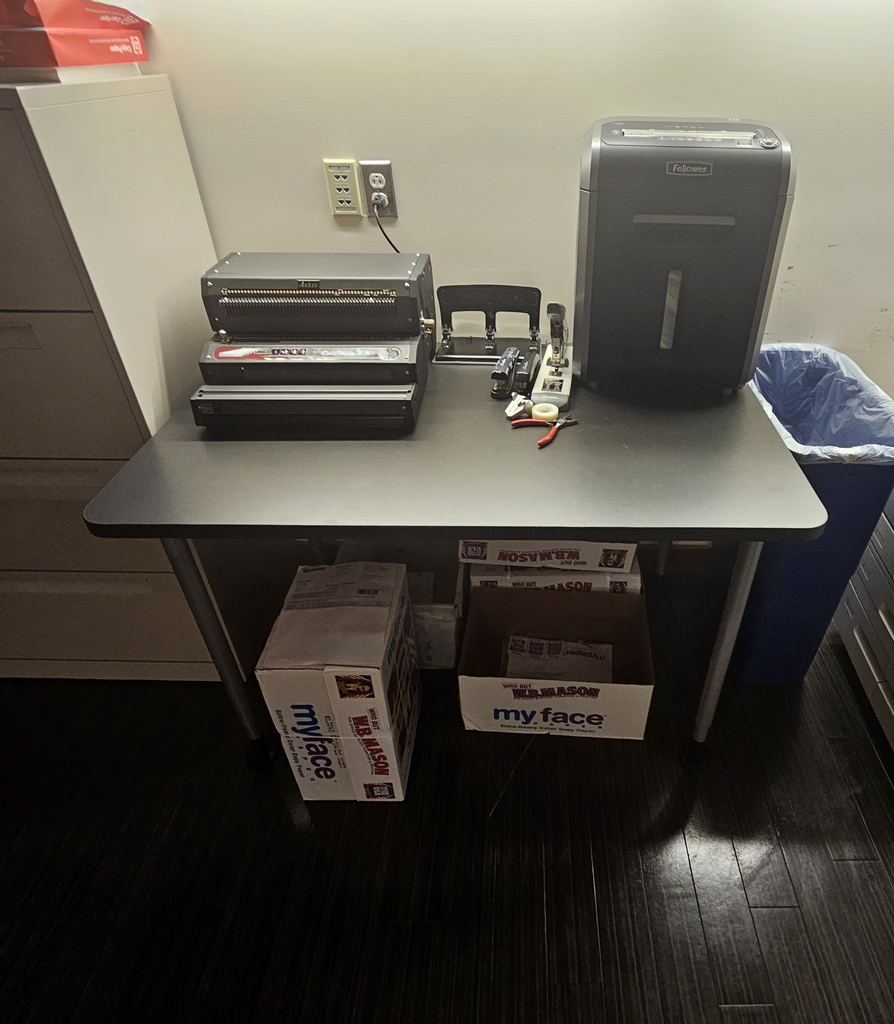 Rectangular table