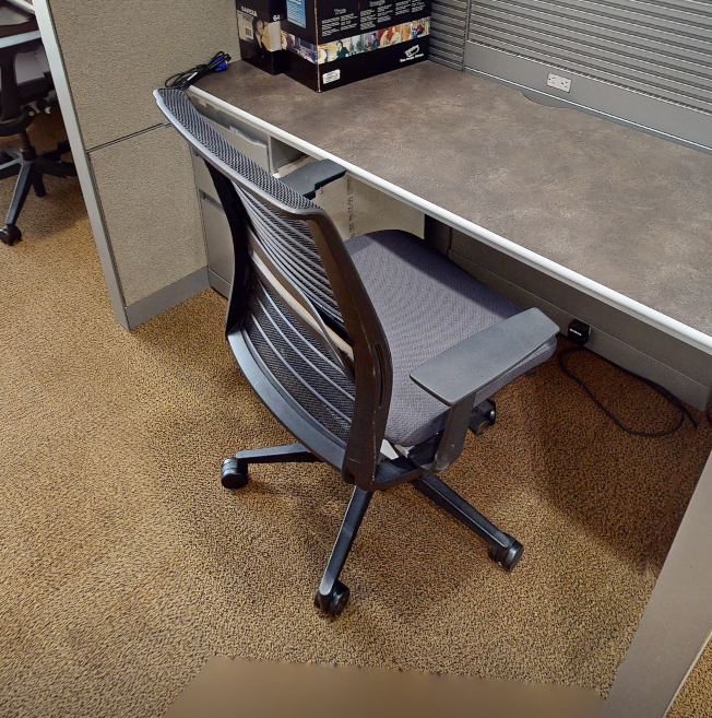 Task chair, with arms