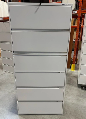 6 Drawer, Metal Lateral (photo representation)