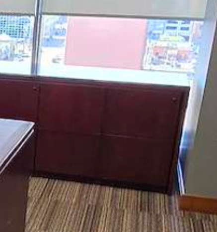 2 Drawer Wood Cabinet