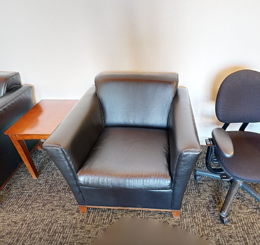 lobby lounge chairs (black) 