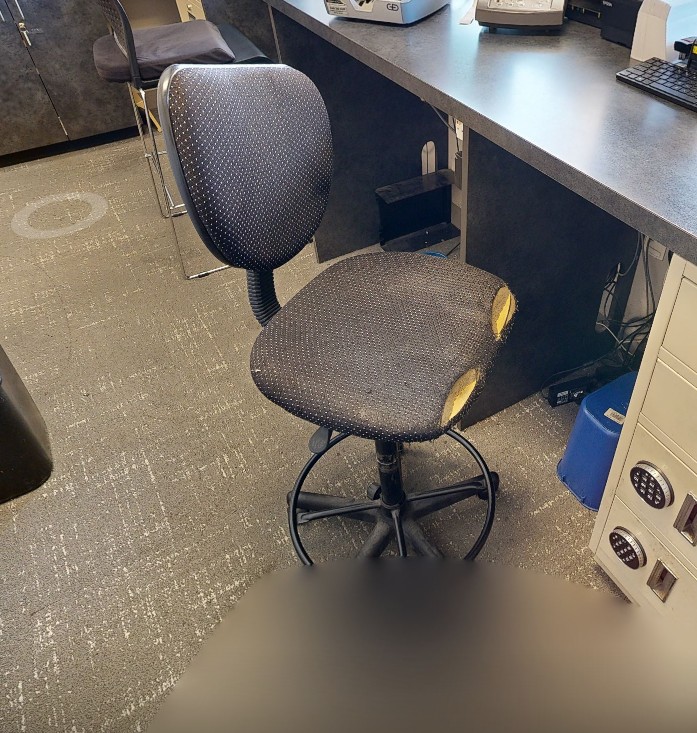 Teller task chair no arms