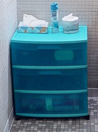 Mobile 3D plastic drawers