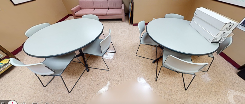 Round meeting table