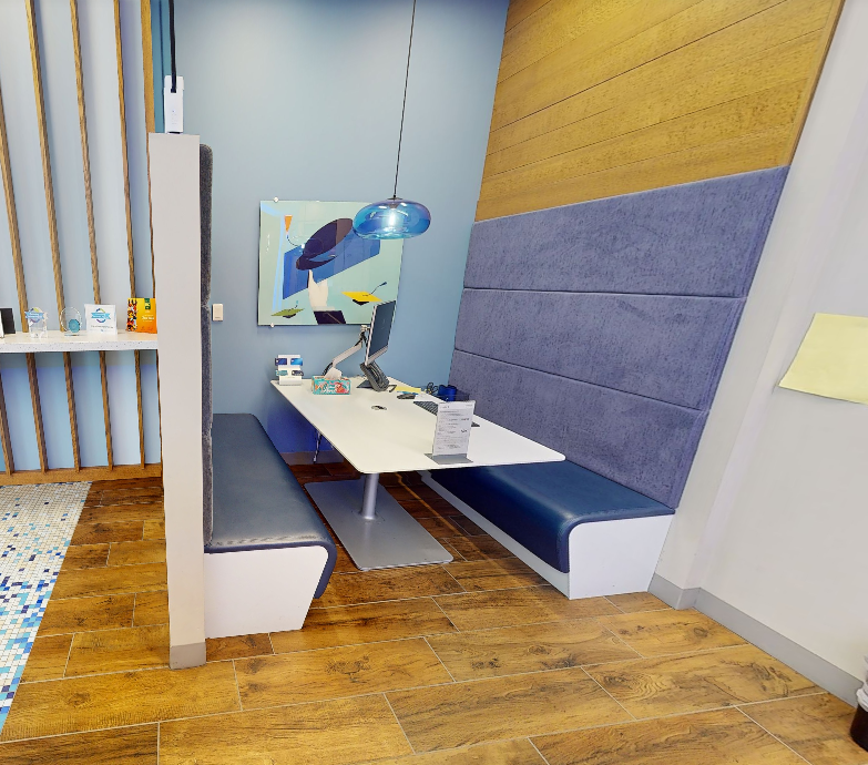 Booth set