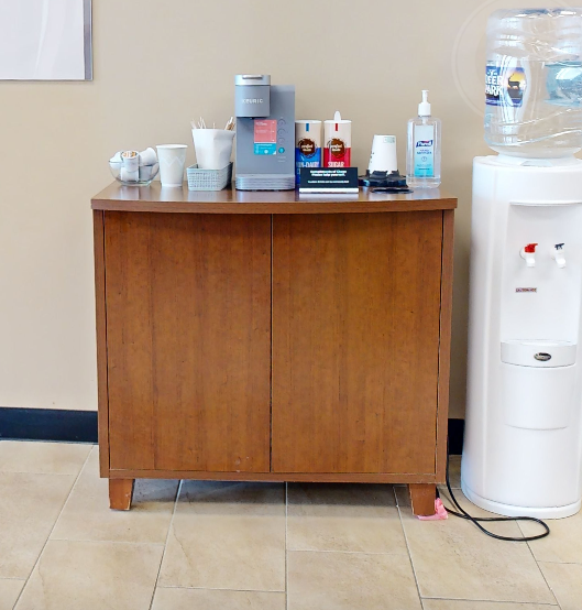 2-Door coffee cabinet