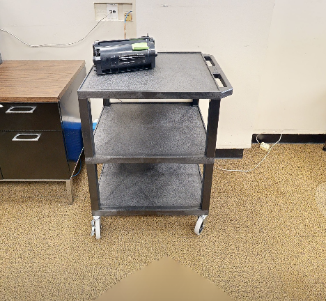 Mobile 3 tier cart