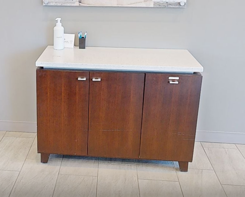 Large 3 door credenza