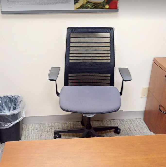Task chair, with arms
