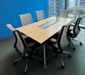 6 pax meeting table