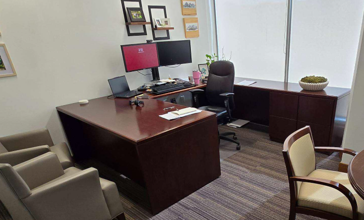 U shape desk