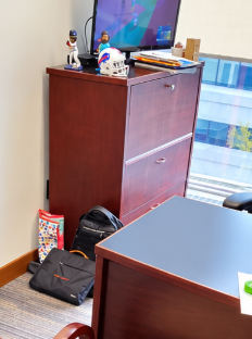 Wood cabinet