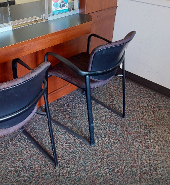 coupon booth chairs