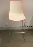 Pedrali High Stool
Plastic seat and back shell
Front colour: White
Back colour: Orange