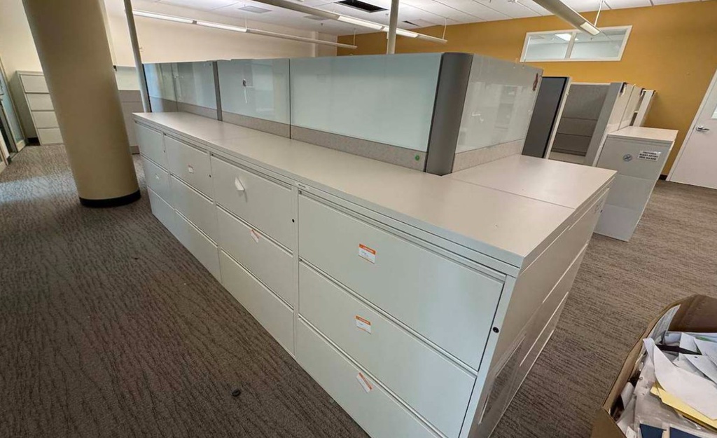 30" 4 high lateral files