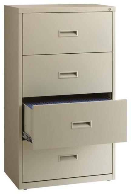 30" grey 4h lateral file